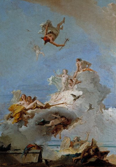 Olympus by Giovanni Battista Tiepolo